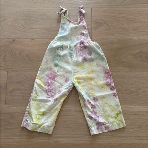 Zara Floral Kids Overalls